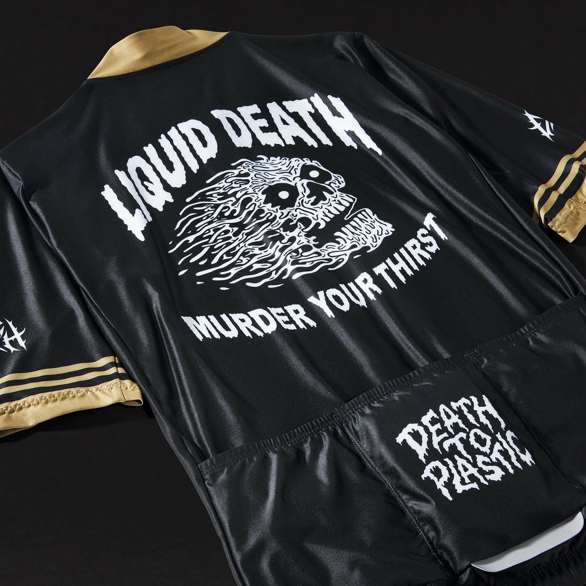 Heavy Pedal x Liquid Death Men's Cycling Jersey - Image 4