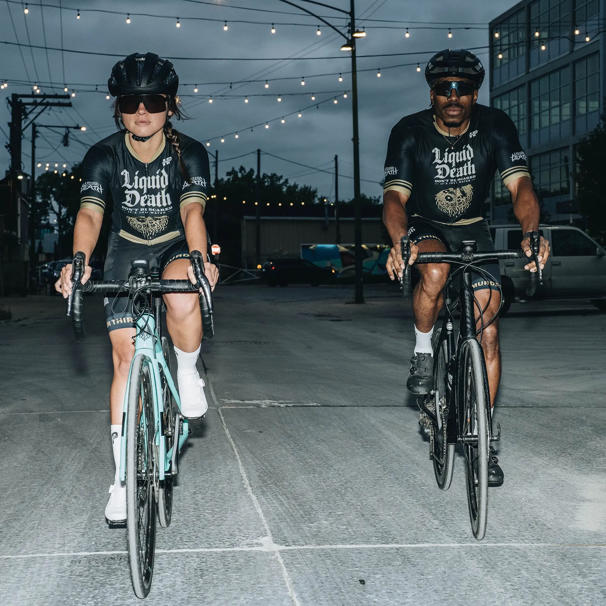 Heavy Pedal x Liquid Death Men's Cycling Jersey - Image 5