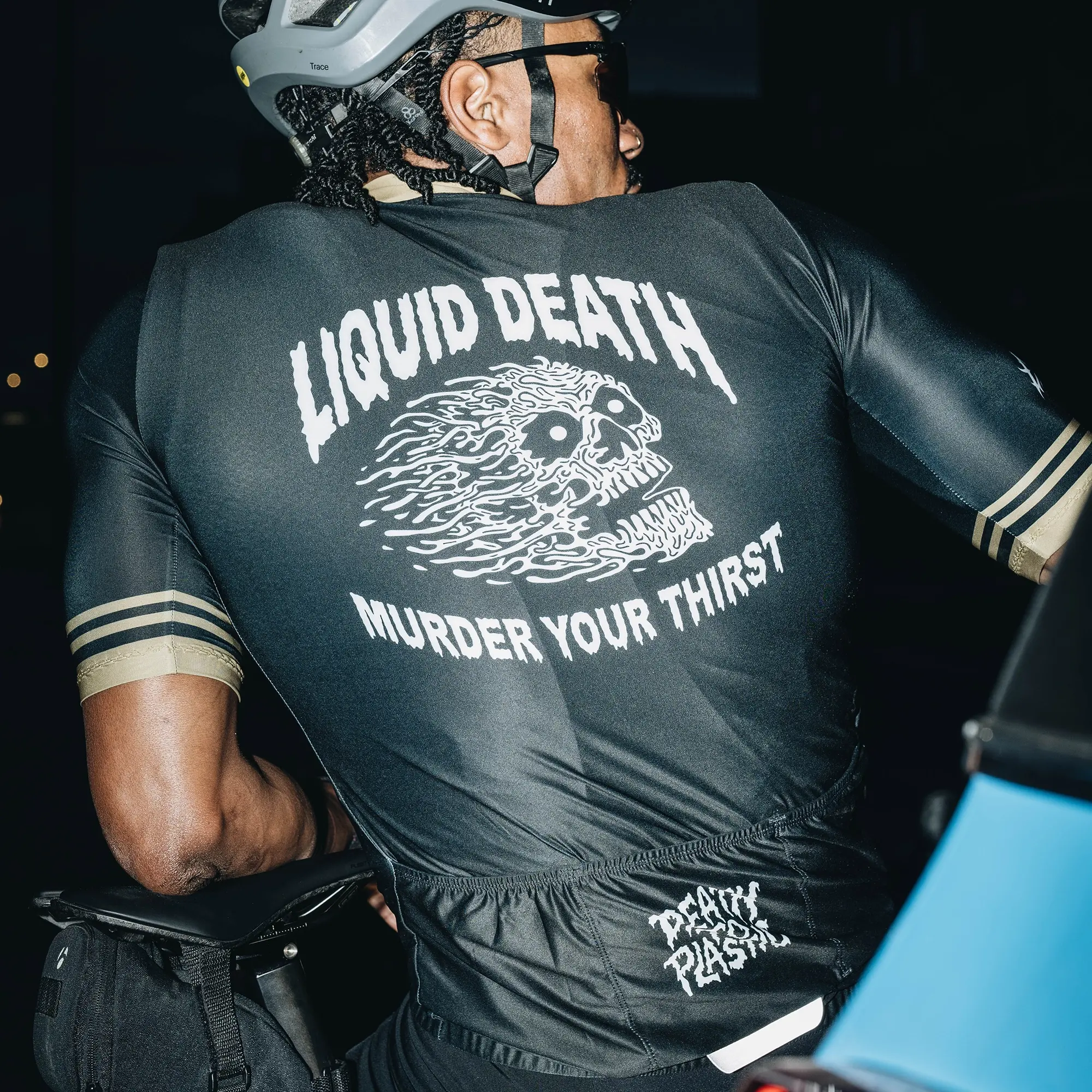 Heavy Pedal x Liquid Death Men's Cycling Jersey - Image 7