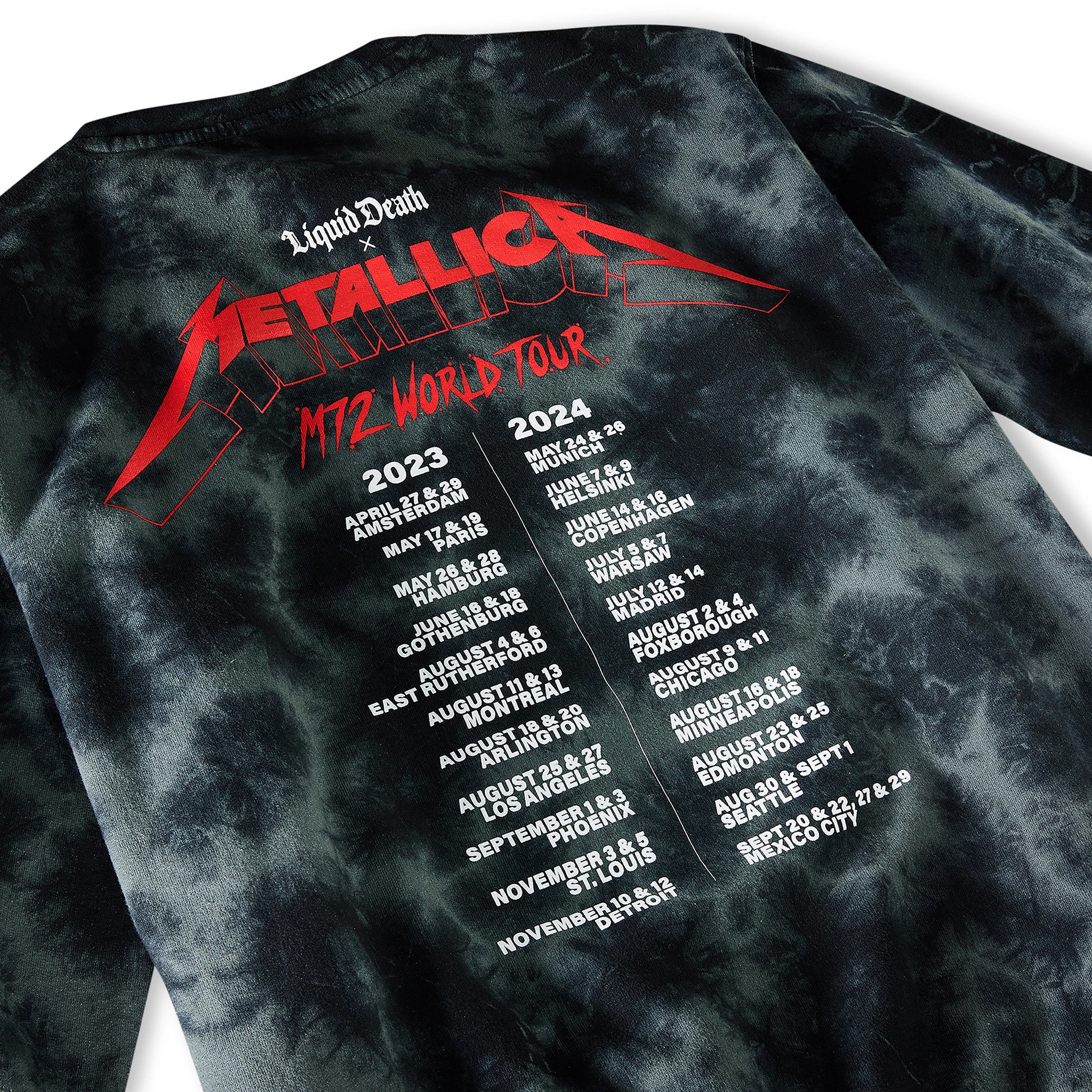 Liquid Death x Metallica Tour Sweatshirt - Image 4
