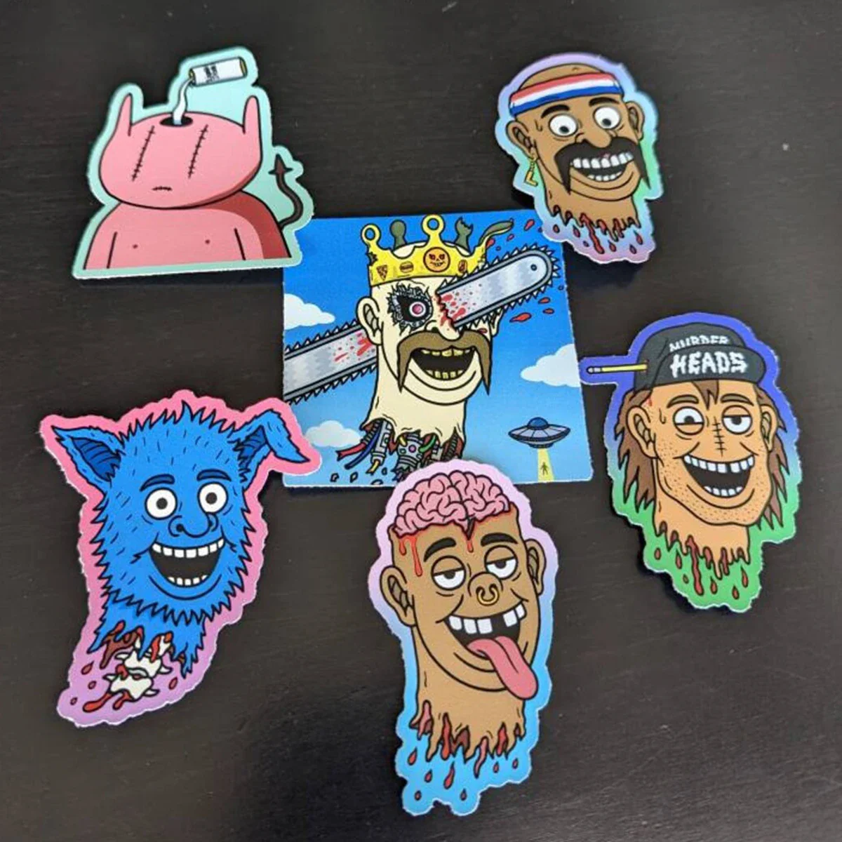 Murder Head Sticker Packs By Agilicious - Image 3