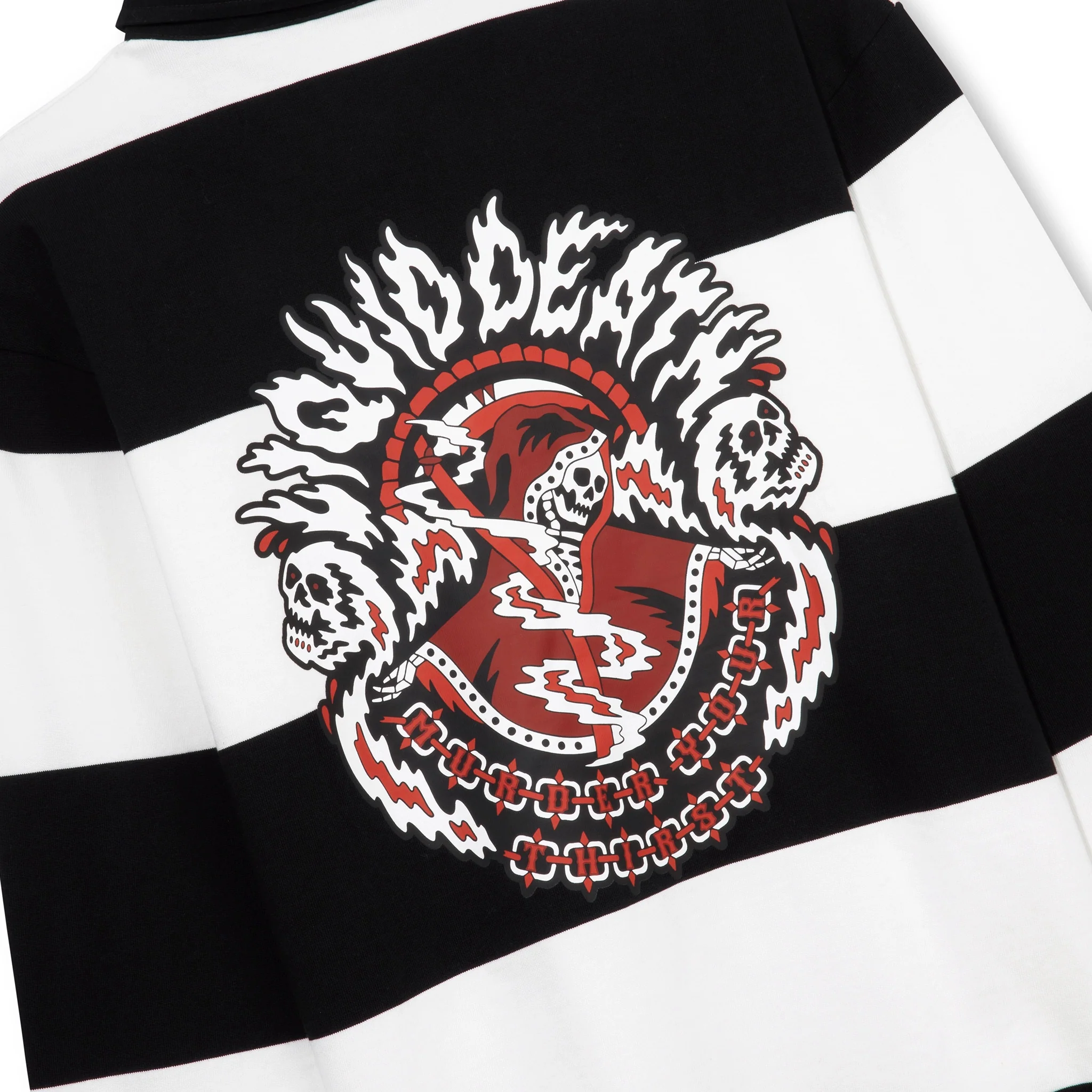 Skull Punter Rugby Shirt - Image 3