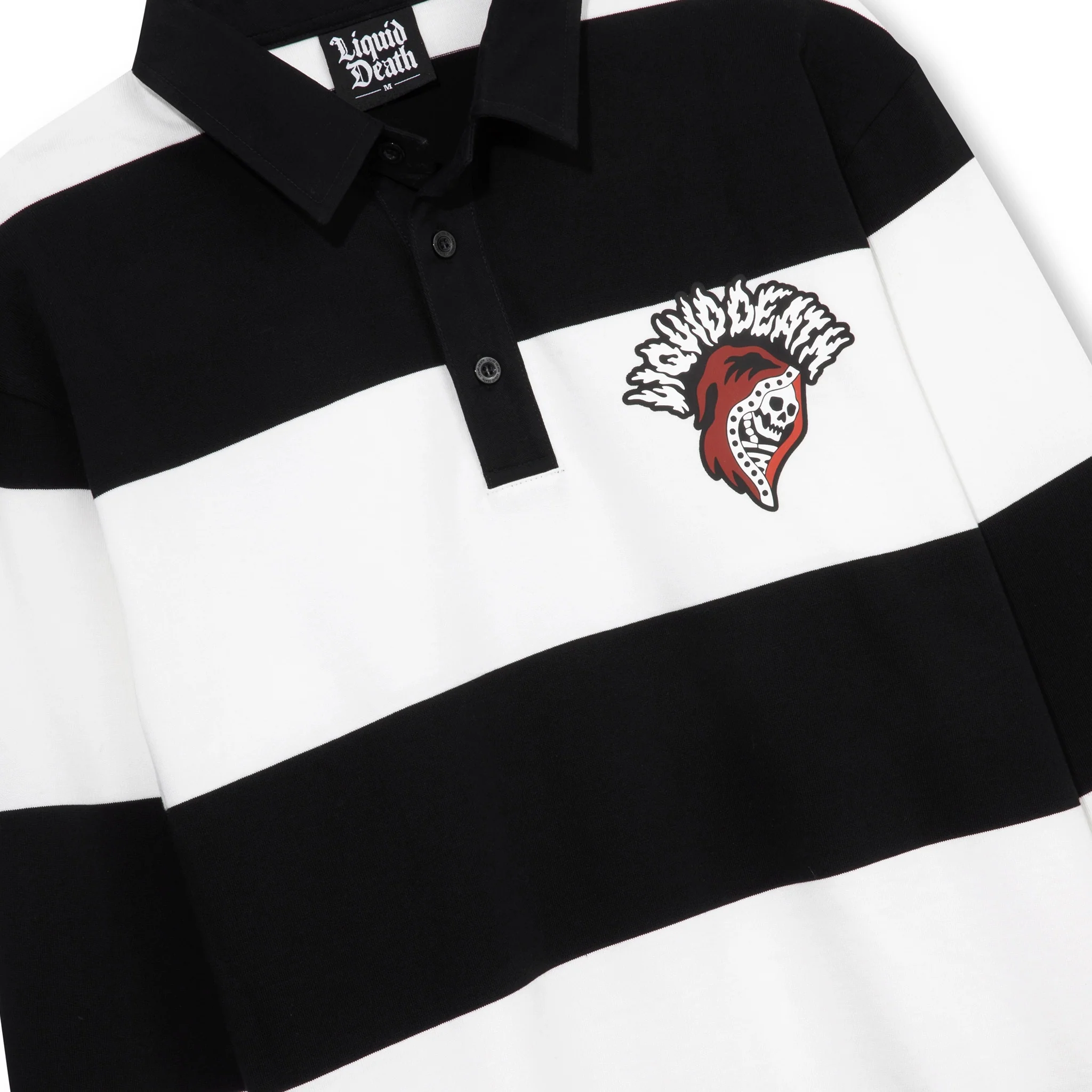 Skull Punter Rugby Shirt - Image 4