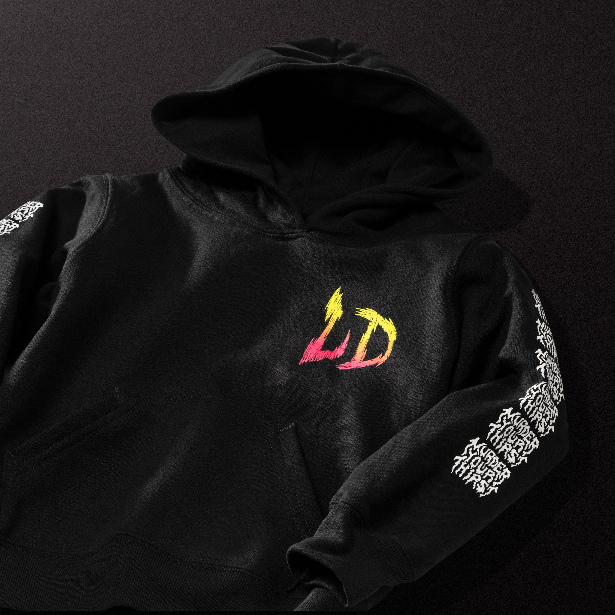 Thrashed to Death Kids Hoodie - Image 4