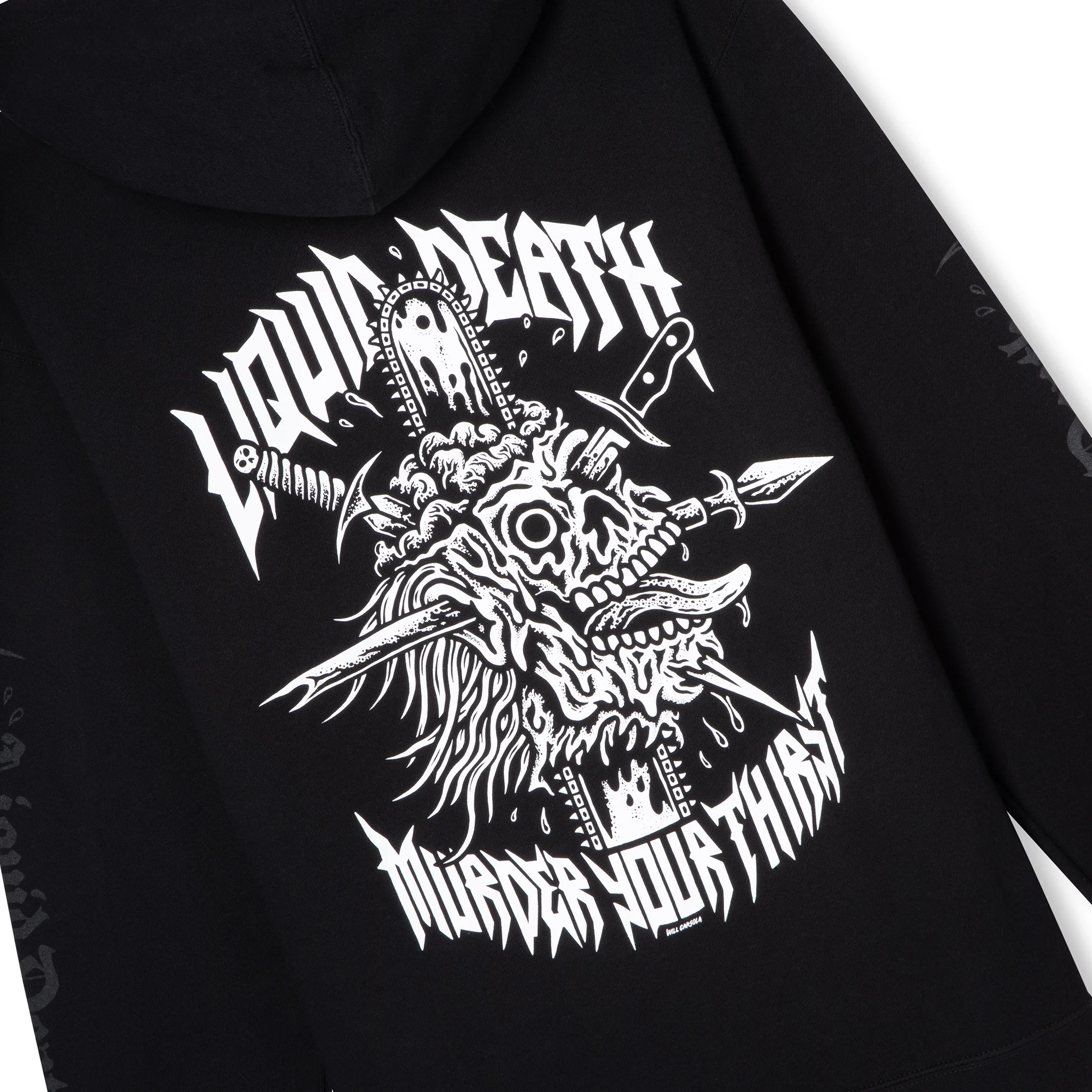 Unforeseen Death Zip Hoodie - Image 3